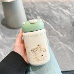 360m Cute Stainless Steel Vacuum Water Bottle with Handle - Image 4