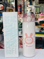 500ml Stainless Steel Water Bottle | Panda, Deer & Rabbit Design - Image 5