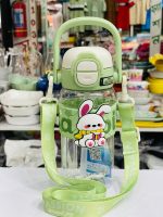 Cute School Water Bottle with Straw & Carry Strap – 620ml - Image 5