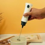 Rechargeable Electric Coffee Frother & Mini Hand Mixer