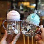Children’s Water Cup with Handle, Drop-resistant, Leak-proof, Anti-choking Water Bottle