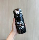 350ml Stainless Steel Water Bottle | Vacuum Insulated | Leak Proof | Cute Cat Design - Image 4