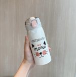 350ml Stainless Steel Water Bottle | Vacuum Insulated | Leak Proof | Cute Cat Design - Image 2