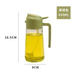 450ml Oil Dispenser Bottle | 2-in-1 Pour & Spray | Leak Proof Kitchen Bottle - Image 6